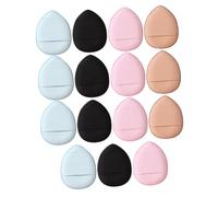 NIYANGLE 15Pcs Mini Finger Powder Puff Portable Makeup Sponges for Foundation Application Wet Dry Use to Clean for Daily Makeup and Giving