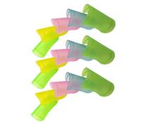 NIYANGLE 15pcs Portable Abs Flute Protectors for Bamboo Flute with Protective Effect, Light-colored Fresh Style Covers Suitable for Musical Instrument Accessories and Surface Random Color