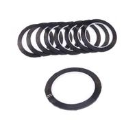 NIYANGLE 16pcs Black Self-adhesive Marking Tape for Whiteboards Grid Chart Lines Art Craft Tape for Plastic Metal Glass Ceramic Surfaces