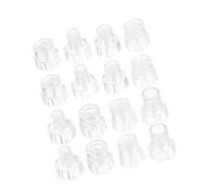 NIYANGLE 16pcs Facial Suction Heads Replacement for Hydrodermabrasion Machine Deep Pore Cleansing Nozzles for Blackhead Removal Skin Purifying Tool Accessories for Professional and Home Use