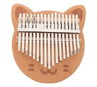NIYANGLE 17-key Kalimba Thumb Piano Portable Wooden Finger Instrument with Steel Keys Stylish Design Easy to Play Versatile Sound for Boys and Girls Home Use