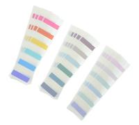 NIYANGLE 180Pcs Colored Sticky Tabs Large Page Markers Self-Adhesive Book Tabs for Annotating Reading Notes School Office Use with Pastel and Shades