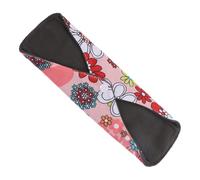 NIYANGLE 1pc Reusable Washable Cotton Sanitary Pad with Red Lining Breathable Menstrual Pad for Women Powerful Absorbency Prevents Leakage Foldable and Portable for Travel Soft Comfortable