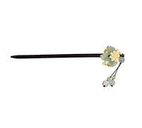 NIYANGLE 1pc Vintage Wooden Hair Stick Elegant Retro Hairpin for Ancient Chinese Style for Daily Wear Parties and Photoshoots Unique Hair Accessory for Women and Girls