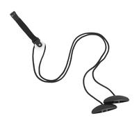 NIYANGLE 1pcs Shoulder Pulley Trainer Bands Neck Training Belt Easy Door Installation Versatile Use Black PVC and Pp Material for Rehabilitation and Gym Use Arm Workout Equipment