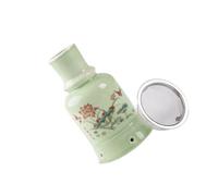 NIYANGLE 1set Ceramic Moxibustion Pot for Home Use Portable Scraping Jar for Body Care Wellness Easy to Operate Fine Heat Insulation for Safe Treatment