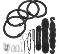 NIYANGLE 1set Hair Bun Makers Hair Braiding Tools Twisting Accessories for Women Styling Kit for Easy Updos Buns Braids for Curly
