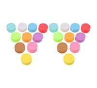 NIYANGLE 2 Boxes Plastic Colored Math Counters with Storage Box Counting Chips for Math Learning Addition and Subtraction Manipulatives Classroom Reward Tokens for Group Activities