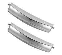 NIYANGLE 2 Pcs Rice Cooker Lid Button Replacement Button Silver Abs Steel Wire Reliable Easy to Install Kitchen Cooking Accessory