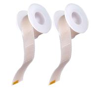 NIYANGLE 2 Rolls Silicone Gel Scar Tape for Skin, Simple to Use Adhesive Heel Patch for High Heels, Foot Patches to Avoid Foot, Household Scar Stickers for Comfortable Shoe Padding