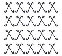 NIYANGLE 200pcs Plastic Garden Plant Clips Vine Fixing Ties Grape Stem Tomato Support Clips for Climbing Plants and Garden Vines