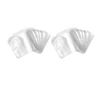 NIYANGLE 200pcs Waterproof Plastic Films Pof Heat Shrink Wrap Bags Lightweight Laminating Film Practical Heat Shrink Bags for Eyelash and Essential Oil Bottle Packaging