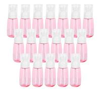NIYANGLE 20PCS 60ml Travel Spray Bottles Refillable Portable Perfume Atomizer Small Fine Mist Plastic Containers for Skincare Hair Fragrance Care