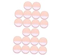 NIYANGLE 20pcs Comfortable Girl Makeup Tools Face Makeup Applicators Woman Powder Applicator for Compact Powder Usage
