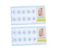 NIYANGLE 20Pcs Crystal Tooth Jewelry Ornaments with Storage Box Decor for Shining Smiles Easy to Apply Safe for Teeth for Confidence and Fun