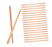 NIYANGLE 20pcs Natural Spanish Cedar Strips for Cigar Box Humidor Accessory Scented Cedar Chips Easy Use Non-charring Lighter Quality