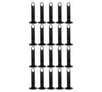 NIYANGLE 20pcs Soccer Cone Storage Rack: Handheld Design For Handy Transport - Football Marker Cone Stand - Stable Base To Prevent Tipping