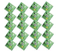 NIYANGLE 20pcs Soccer Party Napkins Soft for Football Celebrations High Absorbency Reusable Napkins for Birthday Parties and Family Gatherings