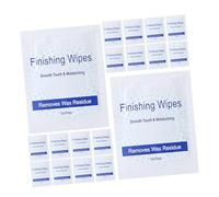 NIYANGLE 20pcs Wax Removal Wipes for After Waxing Gentle Cleansing Pads for Sensitive Skin Thoroughly Remove Residue Safe and Convenient Body Cleaning Wipes