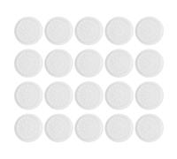 NIYANGLE 20pcs White Abs Eyelash Extension Plates Flower Shape Eyelash Grafting Auxiliary Tool for Beginners to Prevent False Losing or Messing for Extension Work