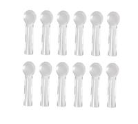 NIYANGLE 24pcs Electric Toothbrush Head Covers Travel Toothbrush Protective Cap Electric Lid