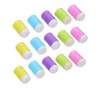 NIYANGLE 25PCS Finger Sponge Applicators with Storage Box for Art and Face Painting Easy-clean Finger Painting Sponges for Crafting Card Making Ink Blending and Face Paint Blending Portable