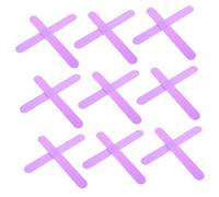 NIYANGLE 25pcs Plastic Tongue Suppressor Sticks for Medical and Oral Care Multifunctional Flat Depressors with Smooth Edges for Pediatric Use Craft Stirring and Examination Purposes
