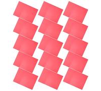 NIYANGLE 25pcs Red Gel Light Filter Sheets 11.7x8.3 Inch Pvc Film with Illumination and Even Diffusion for Enhancing Living Spaces and Photography
