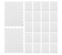NIYANGLE 25pcs Small Watercolor Paper Pad with Comfortable Feel and Exceptional Texture, White Blank Postcards for Mailing, Scrapbooking, and Christmas Invitation Cards
