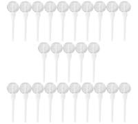NIYANGLE 25pcs White Lip Gloss Tubes 6ml Refillable Lip Gloss Containers with Abs Material Compact Design Easy to Carry Stylish Balm Tubes for Travel and Conveniently Placed in Your Handbag