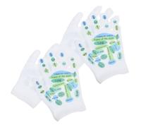 NIYANGLE 2pairs Reflexology Socks Mapping Unisex Foot Massage Tool for Relaxation and Foot Care Kit for Home and Travel