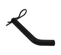 NIYANGLE 2pcs 5/8-inch Black Trailer Hitch Pin with R-clip, Universal Metal Tow Hitch Locking Pin for 2-inch Receiver, Compatible with Cars, Trucks, Rvs, and Off-road Vehicles