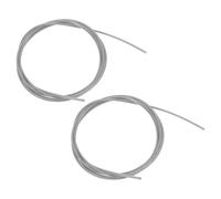 NIYANGLE 2pcs Basketball Net String for Basketball Hoops with Steel Wire Material Easy Installation and Sturdy Design Suitable for Indoor and Outdoor Use