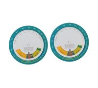 NIYANGLE 2pcs Bmi Weight Index Health Turntable Wall-Mounted Body Measurement Chart for Quick Bmi Reference Obesity Index Guide for Home Gym Hospital Use