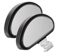 NIYANGLE 2pcs Car Rearview Mirror Blind Spot Auxiliary Mirror for Driving Instructors Easy to Install Classic Stylish Design to Solve Blind Spots