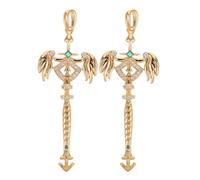 NIYANGLE 2Pcs Copper Zodiac Constellation Charms Rhinestones for DIY Jewelry Making, Sagittarius Pendant Earrings and Keychain Accessories for Bracelet Craft Supplies