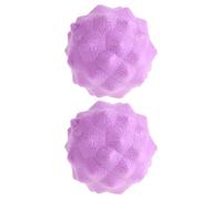 NIYANGLE 2pcs Deep Muscle Massage Ball for Foot and Back Targeted Massage Relief Sturdy TPR Material, Convenient Yoga and Fitness Tool for Muscle Relaxation and Stress Reduction