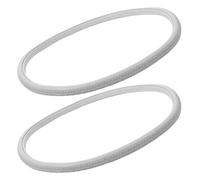 NIYANGLE 2pcs Elastic Wheelchair Tire Pu Solid Non-Pneumatic Tires for Wheelchair Replacement Parts Lightweight Stable Ride Indoors Outdoors