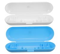 NIYANGLE 2pcs Electric Toothbrush Case Portable Travel Toothbrush Holder Organizer