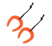 NIYANGLE 2pcs Emergency Plastic Door Stopper Wedge for Firefighter Safety Anti-Pinch Door Jam for Fire Escape Routes and Law Enforcement Use