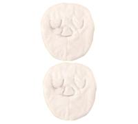 NIYANGLE 2pcs Facial Mask Towel Women Face Care Multi-use Cold Hot Compress Beauty Tool