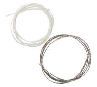 NIYANGLE 2pcs Guitar Binding Strips for Repair Plastic Guitar Purfling Strips for Soundhole and Edge Decoration Flexible Purfling Material Assorted