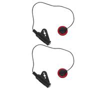 NIYANGLE 2pcs Guitar Pickups Piezo Contact Microphone Transducer Self-adhesive Soundhole Pickup for Ukulele Violin Mandolin Musical Instruments