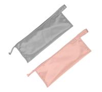 NIYANGLE 2pcs Hair Dryer Travel Bag for Blow Dryer Curling Iron Portable Protective Pouch Organizer Case for Gym Travel Women