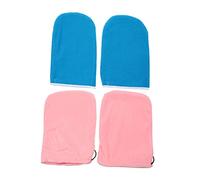 NIYANGLE 2pcs Hand Mask Gloves Paraffin Wax Hand Cover for Eczema Heat Preservation Mitts Random Style