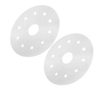 NIYANGLE 2pcs Heat Conduction Sheet for Pot Thermal Guide Plate Stainless Steel Efficient Heat Conduction Reusable Cookware Accessories for Home Kitchen Stove Top