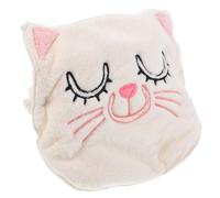 NIYANGLE 2pcs Hot Compress Towel for Spa Facial Treatment Cartoon Design Reusable Facial Beauty Tool Soft and Breathable Towel for Day Night Use for