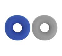 NIYANGLE 2pcs Inflatable Anti-Bedsore Seating Cushions for Elderly and Pregnant Women, Breathable Hollow Nursing Pads, Washable Desk Chair and Patient Pressure Relief Mats (Gray + Blue)