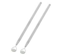 NIYANGLE 2pcs Jade Face Massager Cooling Facial Roller for Nose Shaping and Eye Care Portable Jade Stone Beauty Tool Enhancing Skincare Absorption and Aging for Daily Use