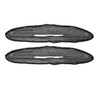 NIYANGLE 2pcs Lazy Curler and Small Elastic Hair Bands Made of Fabric for Women, Hair Bun Accessories for Yoga and Daily Use,